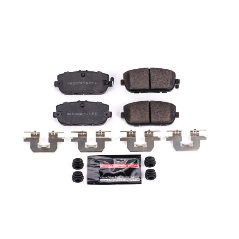 Power Stop Rear Z23 Brake Pads w/Hardware fits 2017-2020 Fiat 124 Spider / 2017-2020 Fiat Spider / 2006-2024 Mazda Mx-5 Miata