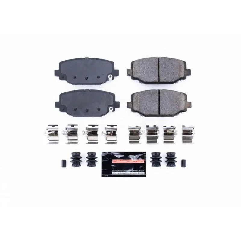 Power Stop Rear Z23 Brake Pads w/Hardware fits Chrysler Town / 2012-2016 Chrysler Town & / 2012-2020 Dodge Grand Caravan /...