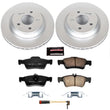 Load image into Gallery viewer, Power Stop Rear Z23 EVOLUTION Sport Coated Brake Kit fits 2012-2013 Mercedes-Benz S350 Bluetec 4MATIC / 2003 Mercedes-Benz...