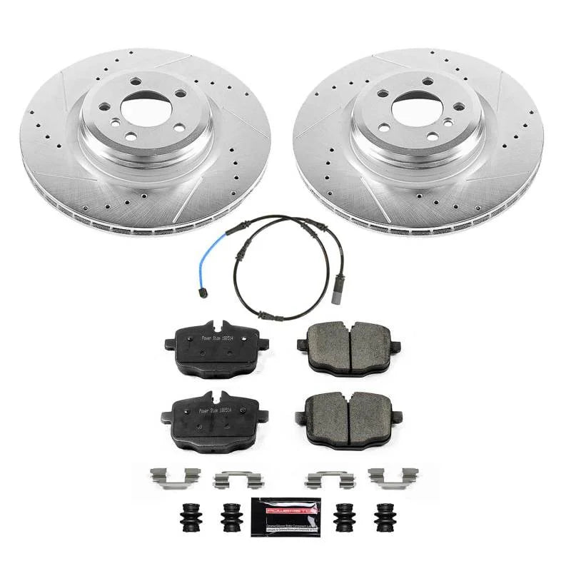Power Stop Rear Z23 Evolution Brake Kit fits 2015-2019 BMW Alpina B6 xDrive Gran COUPE