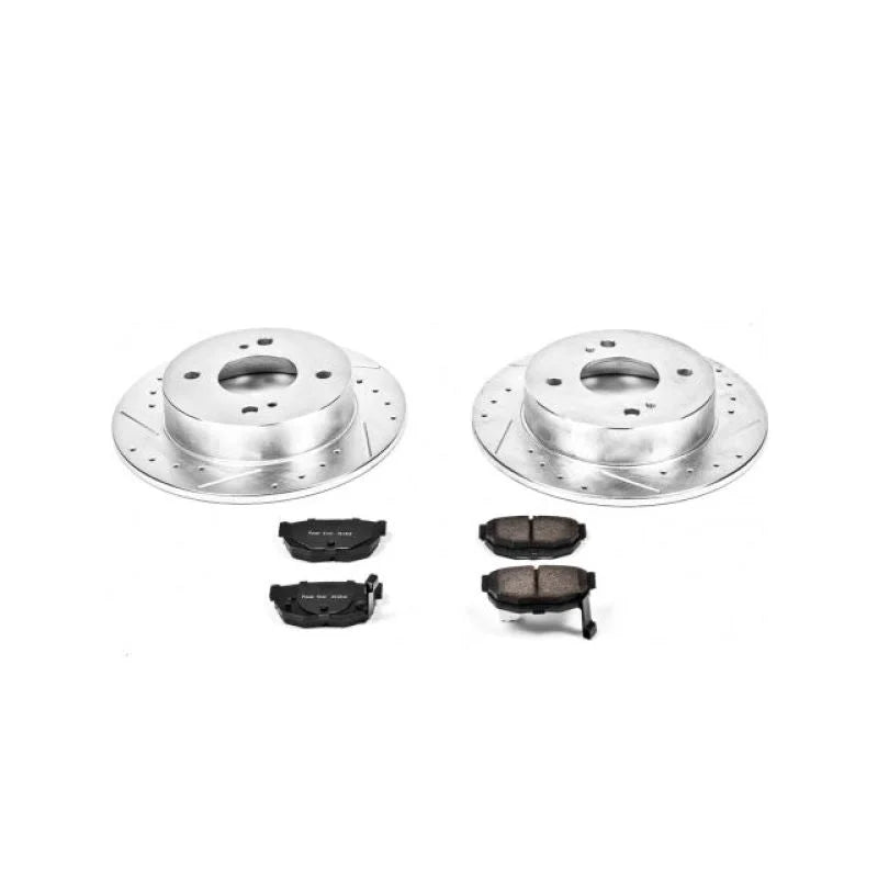 Power Stop Rear Z23 Evolution Sport Brake Kit fits 1989-1998 Nissan 240SX - Main Product View
