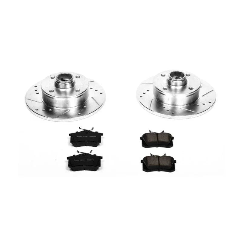 Power Stop Rear Z23 Evolution Sport Brake Kit fits 1990-1992 1995-1997 Volkswagen Corrado / Passat - Main Product View