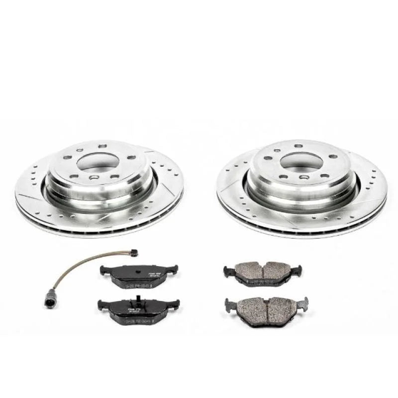Power Stop Rear Z23 Evolution Sport Brake Kit fits 1994-1995 BMW 540I / 1991-1993 BMW M5 - Main Product View