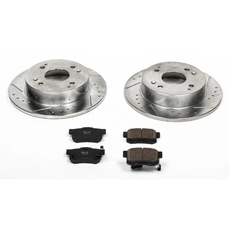 Power Stop Rear Z23 Evolution Sport Brake Kit fits 1997 Acura CL / 1993 Honda Accord 10TH Anniversary / 1994-1995 Honda Ac...