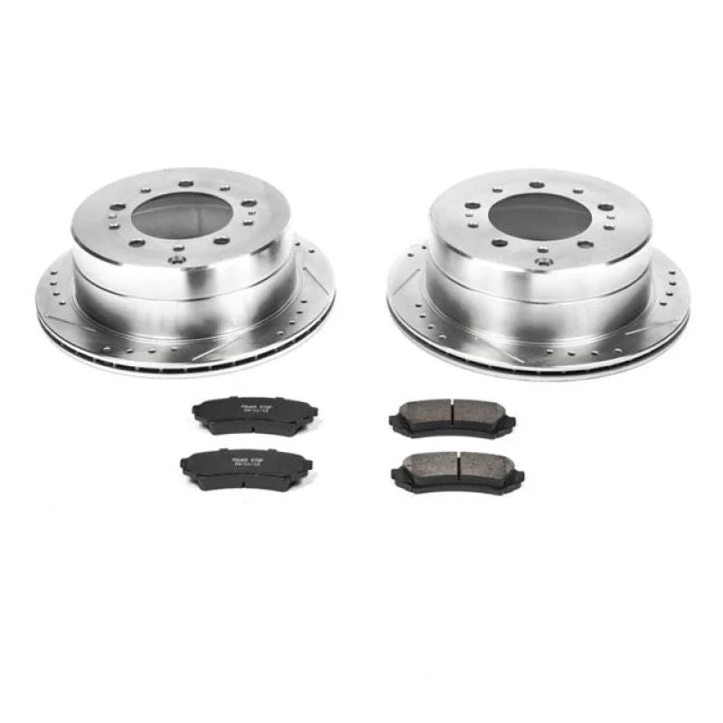 Power Stop Rear Z23 Evolution Sport Brake Kit fits 1998-2007 Lexus LX470 / 1998-2007 Toyota Land Cruiser - Main Product View