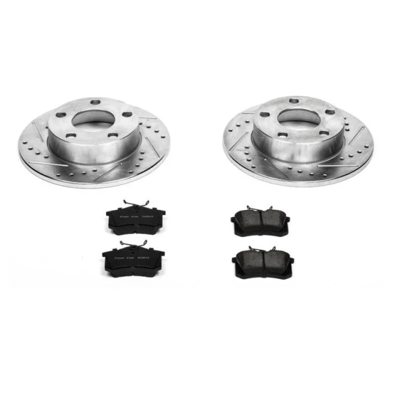 Power Stop Rear Z23 Evolution Sport Brake Kit fits 1999-2005 Volkswagen Passat - Main Product View