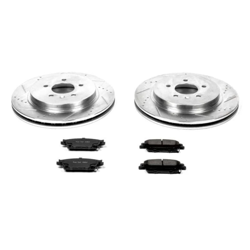 Power Stop Rear Z23 Evolution Sport Brake Kit fits 2005-2011 Cadillac CTS / STS - Main Product View