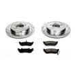 Load image into Gallery viewer, Power Stop Rear Z23 Evolution Sport Brake Kit fits 2006-2010 Ford Explorer Eddie Bauer / 2006 Ford Explorer Xls / 2007-201...