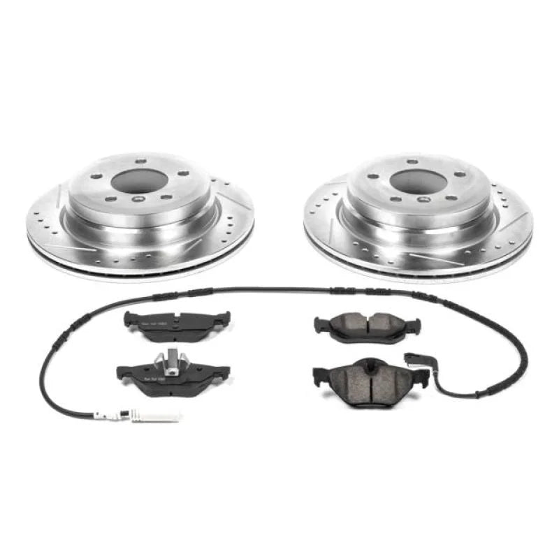 Power Stop Rear Z23 Evolution Sport Brake Kit fits 2007-2010 BMW 328I / 2009-2010 BMW 328I Xdrive / 2007-2008 BMW 328XI - ...