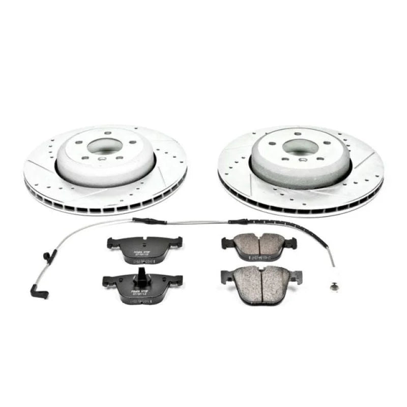 Power Stop Rear Z23 Evolution Sport Brake Kit fits 2008-2010 BMW 535I / 2004-2005 BMW 545I / 2006-2010 BMW 550I / 2004-200...