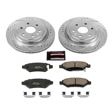 Load image into Gallery viewer, Power Stop Rear Z23 Evolution Sport Brake Kit fits 2010-2016 Cadillac SRX / 2011 Saab 9-4X Aero - Main Product View