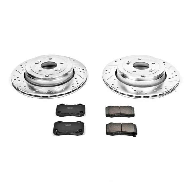 Power Stop Rear Z23 Evolution Sport Brake Kit fits 2010-2016 Hyundai Genesis / Genesis COUPE - Main Product View