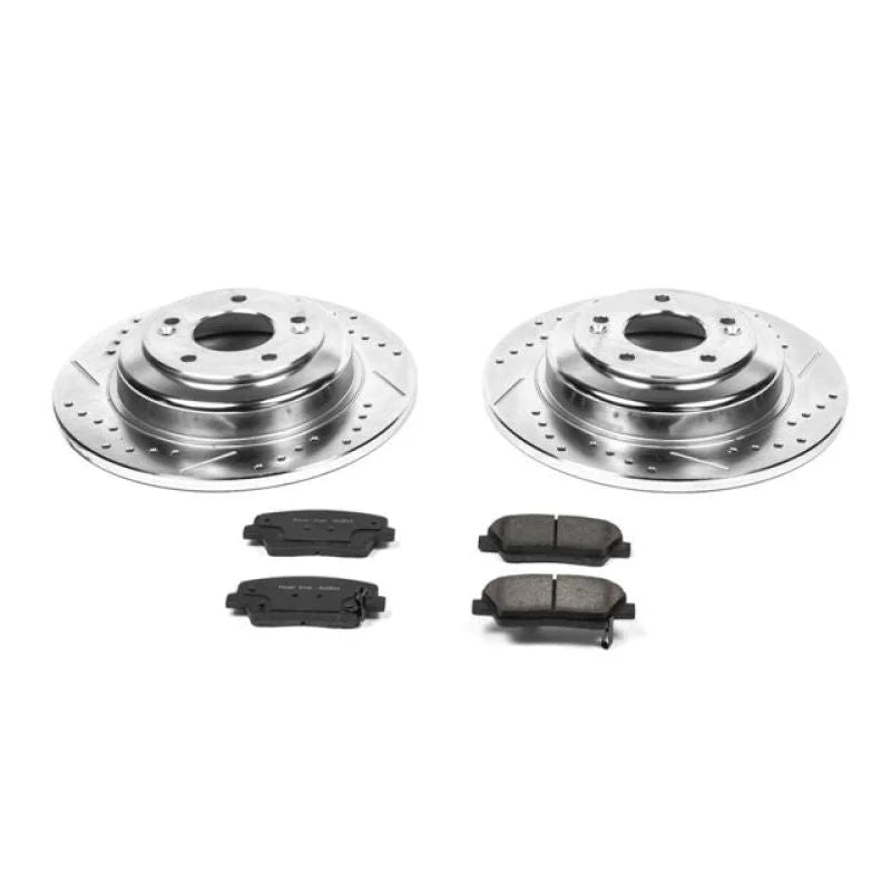 Power Stop Rear Z23 Evolution Sport Brake Kit fits 2010-2016 Hyundai Genesis / Genesis COUPE - Main Product View