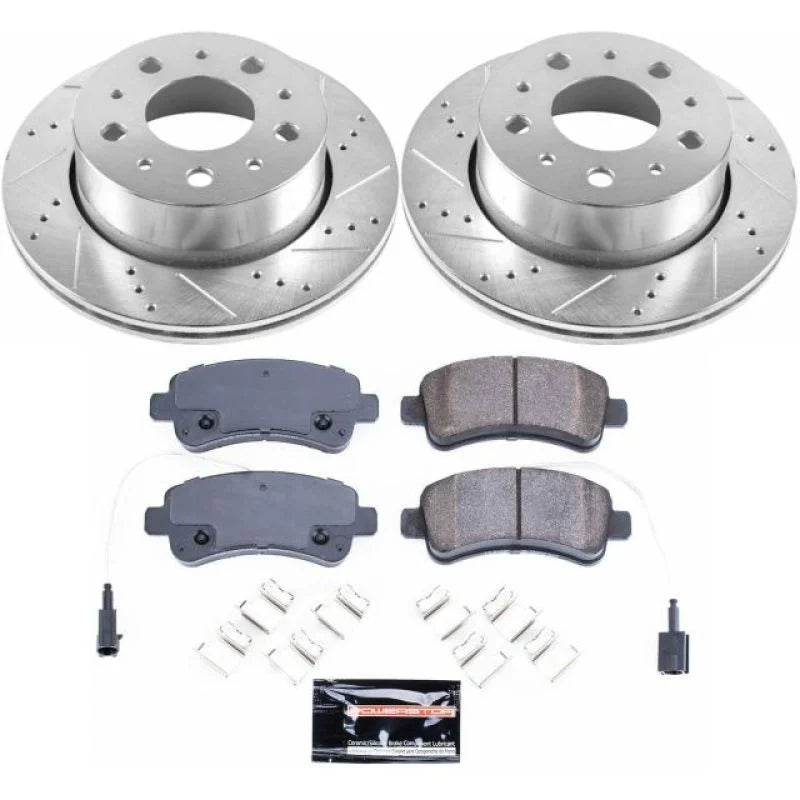 Power Stop Rear Z23 Evolution Sport Brake Kit fits 2014-2015 Ram Promaster 1500 / 2014-2015 Ram Promaster 2500 / 2014-2015...