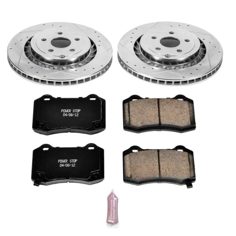 Power Stop Rear Z23 Evolution Sport Brake Kit fits 2015-2017 Chevrolet SS - Main Product View