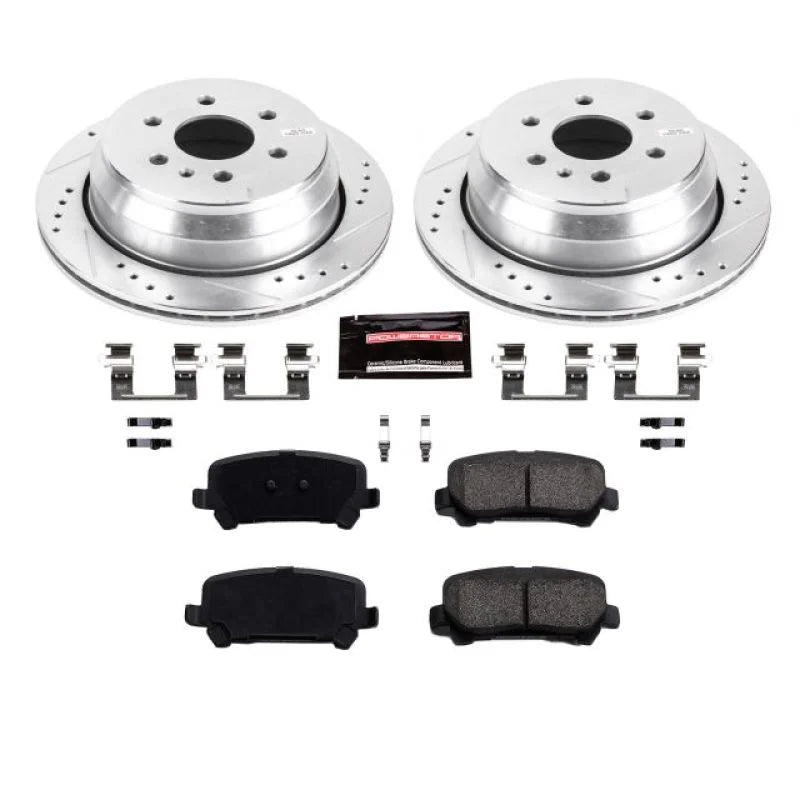 Power Stop Rear Z23 Evolution Sport Brake Kit fits 2015-2020 Chevrolet Colorado / 2017-2020 Chevrolet Colorado ZR2 / 2015-...