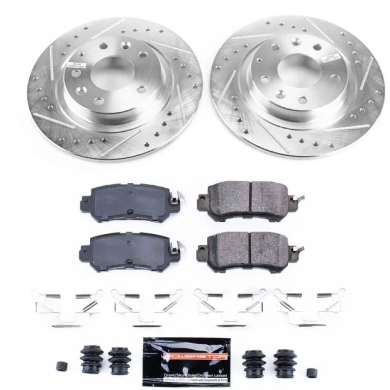 Power Stop Rear Z23 Evolution Sport Brake Kit fits 2016-2018 Mazda Cx-3 Grand Touring - Main Product View
