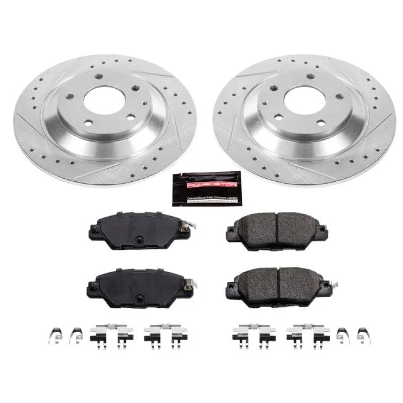 Power Stop Rear Z23 Evolution Sport Brake Kit fits 2016-2024 Mazda Cx-5 - Main Product View