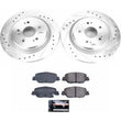 Load image into Gallery viewer, Power Stop Rear Z23 Evolution Sport Brake Kit fits 2017-2025 Honda CR-V - Main Product View