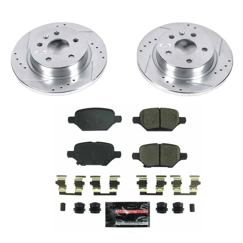 Power Stop Rear Z23 Evolution Sport Brake Kit fits 2018-2021 Buick Encore / 2018-2020 Buick Encore Essence / 2018-2022 Bui...