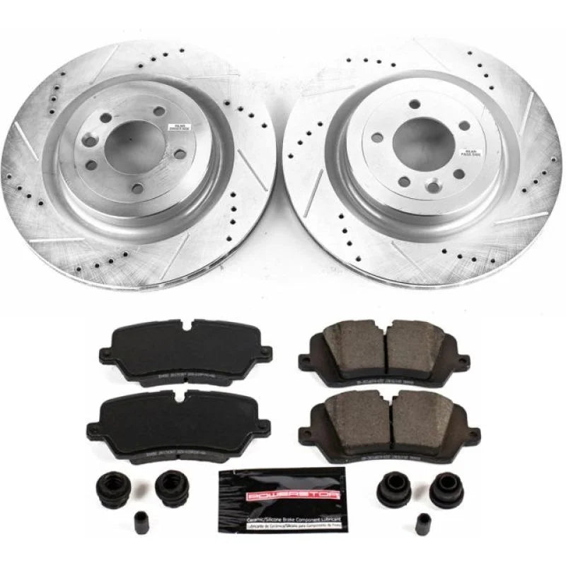 Power Stop Rear Z23 Evolution Sport Brake Kit fits Land Rover Range / 2013-2022 Land Rover Range Rover / 2014-2017 Land Ro...
