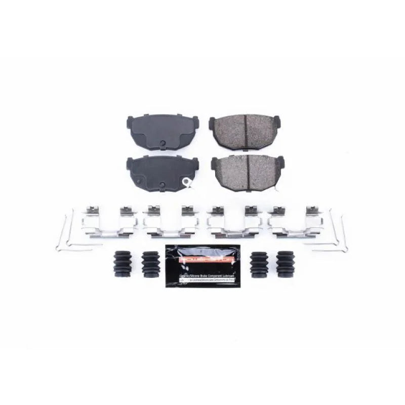 Power Stop Rear Z23 Evolution Sport Brake Pads w/Hardware fits 1986-1988 Nissan 200SX / 1989-1998 Nissan 240SX / 1982-1983...