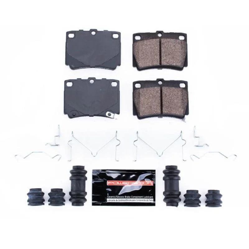 Power Stop Rear Z23 Evolution Sport Brake Pads w/Hardware fits 1997-2004 Mitsubishi Montero / Montero SPORT - Main Product...