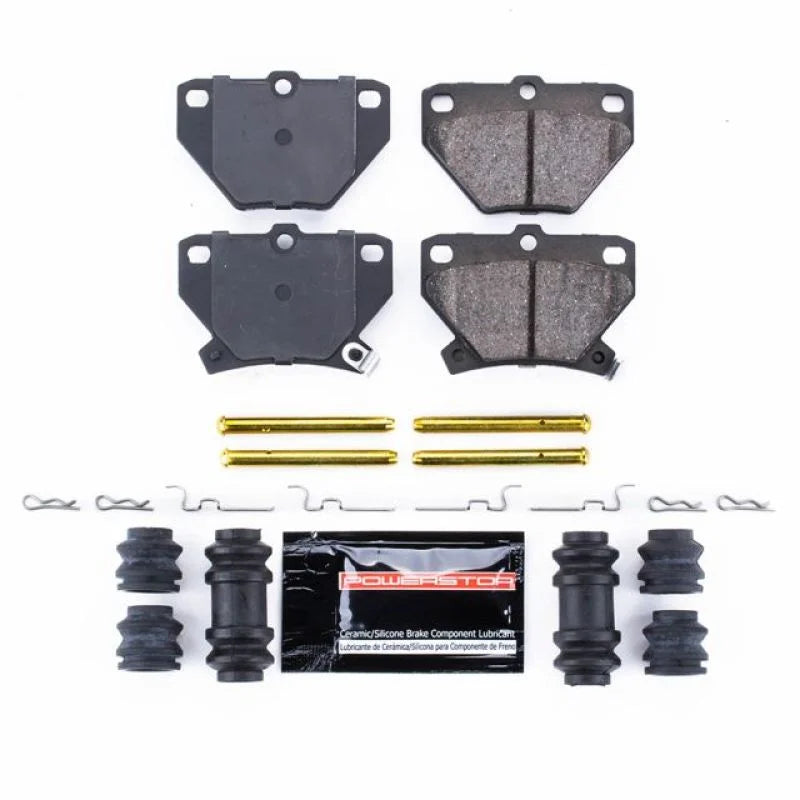 Power Stop Rear Z23 Evolution Sport Brake Pads w/Hardware fits 2003-2006 Pontiac Vibe / 2003-2006 Pontiac Vibe GT / 2000-2...