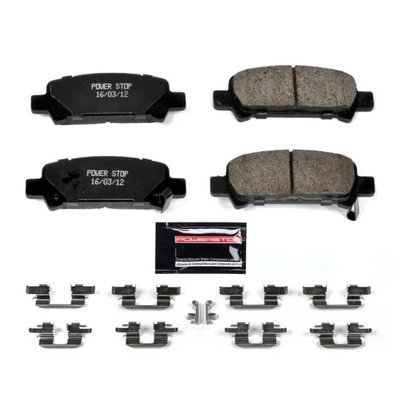 Power Stop Rear Z23 Evolution Sport Brake Pads w/Hardware fits 2003-2006 Subaru Baja / 1998-2003 Subaru Forester / 2000-20...