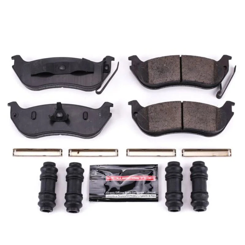 Power Stop Rear Z23 Evolution Sport Brake Pads w/Hardware fits 2006-2010 Ford Explorer Eddie Bauer / 2006 Ford Explorer Xl...