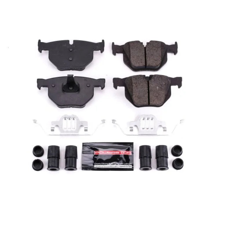 Power Stop Rear Z23 Evolution Sport Brake Pads w/Hardware fits 2007-2019 BMW X5 / X6 - Main Product View