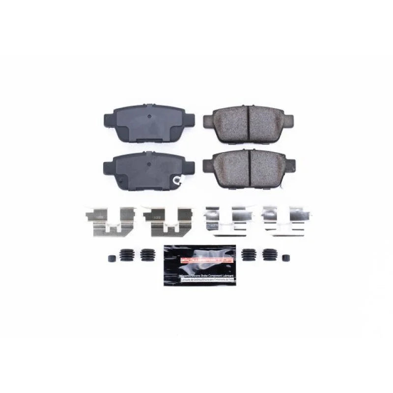 Power Stop Rear Z23 Evolution Sport Brake Pads w/Hardware fits 2009-2014 Acura TL / 2006-2014 Honda Ridgeline RT / 2007-20...