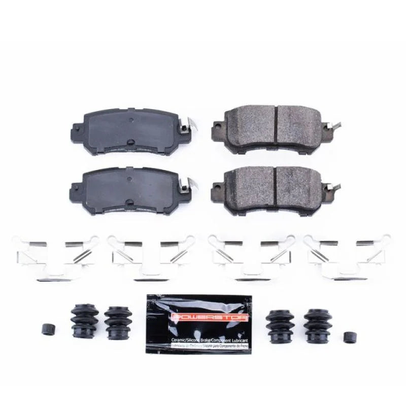 Power Stop Rear Z23 Evolution Sport Brake Pads w/Hardware fits 2016-2018 Mazda Cx-3 Grand Touring / 2013-2015 Mazda Cx-5 G...