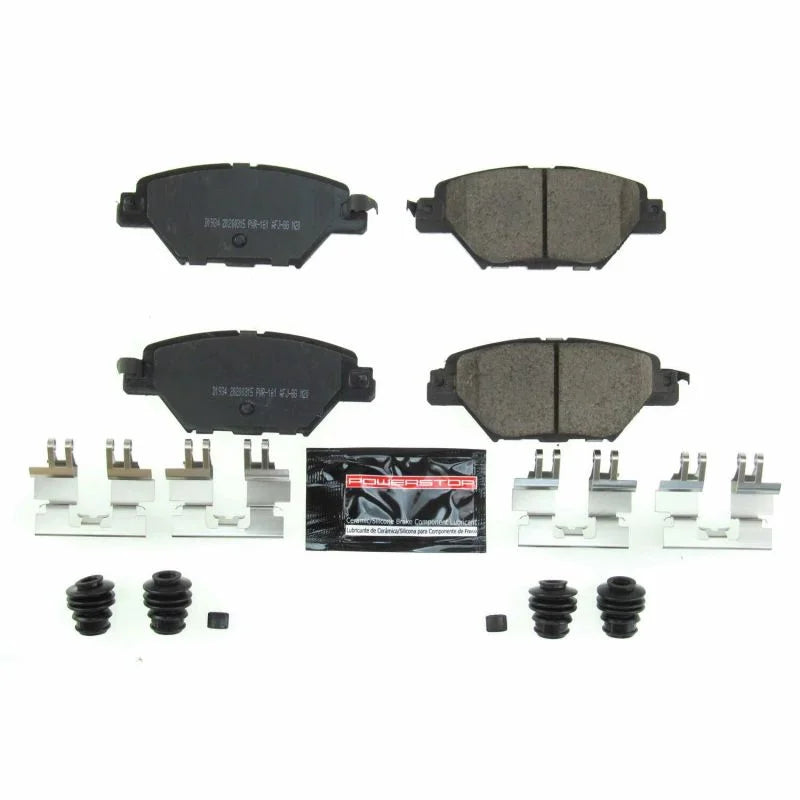 Power Stop Rear Z23 Evolution Sport Brake Pads w/Hardware fits 2016-2023 Mazda CX-9 - Main Product View