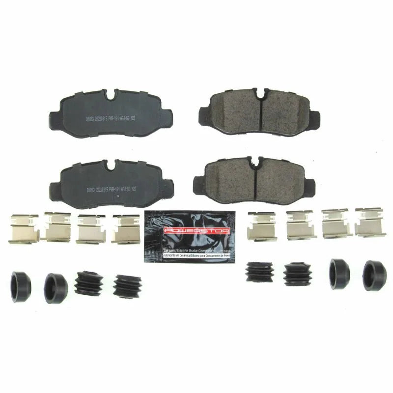 Power Stop Rear Z23 Evolution Sport Brake Pads w/Hardware fits 2016-2023 Mercedes-Benz Metris - Main Product View