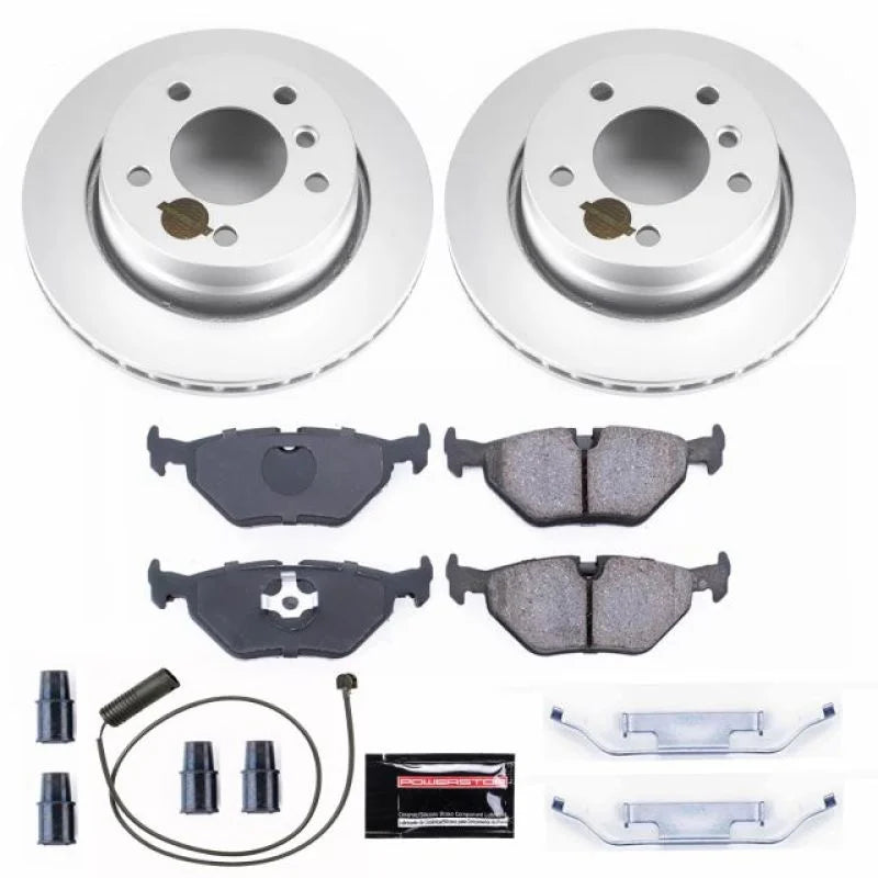Power Stop Rear Z23 Evolution Sport Coated Brake Kit fits 1998-1999 BMW 323I / 1996-1999 BMW 328I - Main Product View