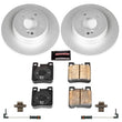 Load image into Gallery viewer, Power Stop Rear Z23 Evolution Sport Coated Brake Kit fits 1998-1999 Mercedes-Benz CLK320 / 1999 Mercedes-Benz CLK430 / 199...