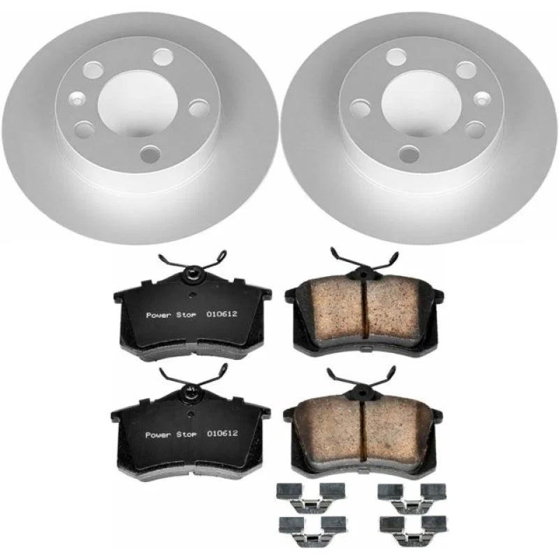 Power Stop Rear Z23 Evolution Sport Coated Brake Kit fits 1998-2010 Volkswagen Beetle / 1999-2006 Volkswagen Golf / 1998-2...