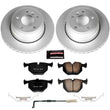 Load image into Gallery viewer, Power Stop Rear Z23 Evolution Sport Coated Brake Kit fits 2006-2007 BMW 530XI / 2009-2010 BMW 535I xDrive / 2008 BMW 535XI