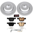 Load image into Gallery viewer, Power Stop Rear Z23 Evolution Sport Coated Brake Kit fits 2008-2010 BMW 535I / 2004-2005 BMW 545I / 2006-2010 BMW 550I / 2...