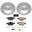 Load image into Gallery viewer, Power Stop Rear Z23 Evolution Sport Coated Brake Kit fits 2008-2015 Mercedes-Benz C250 / C300 - Main Product View