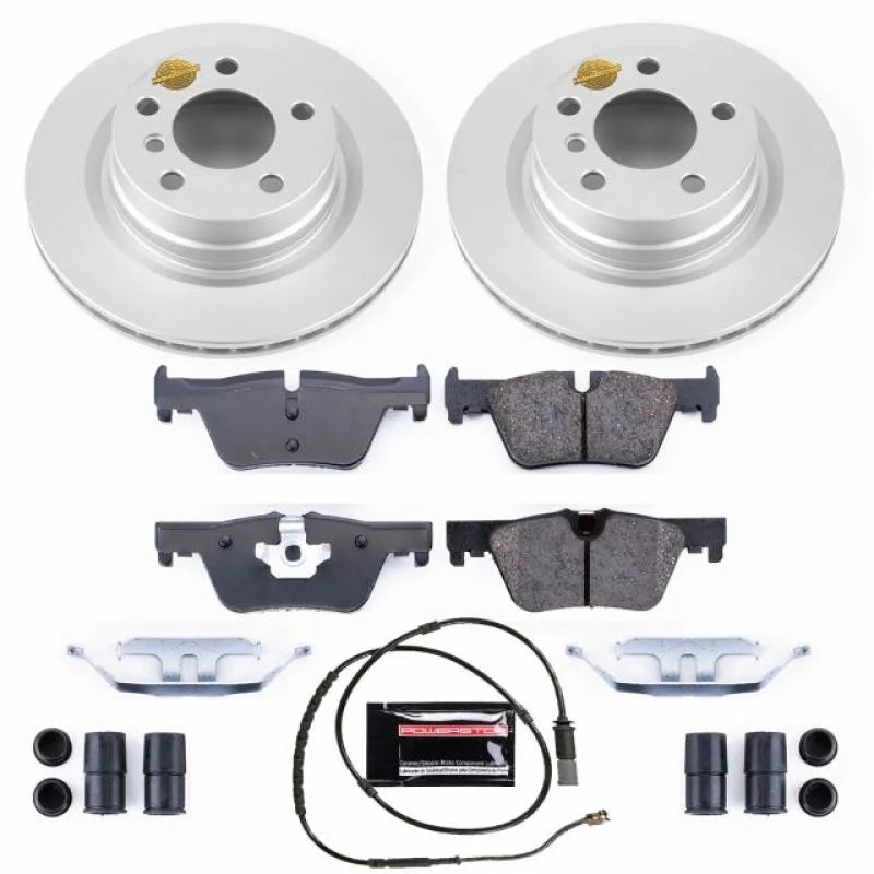 Power Stop Rear Z23 Evolution Sport Coated Brake Kit fits 2014-2016 BMW 228I / 2015-2016 BMW 228I xDrive / 2017-2021 BMW 2...