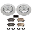 Load image into Gallery viewer, Power Stop Rear Z23 Evolution Sport Coated Brake Kit fits Audi A8 / 2003-2010 Audi A8 Quattro / 2003-2010 Audi A8 Quattro ...