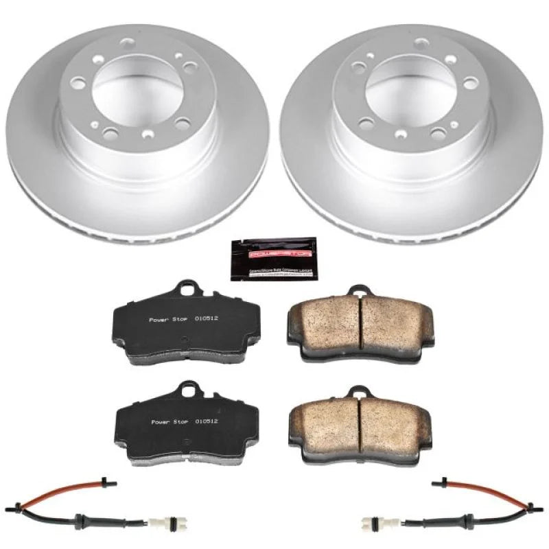 Power Stop Rear Z23 Evolution Sport Coated Brake Kit fits Porsche Boxster / 1997-1999,2004 Porsche Boxster / 2000-2003 Por...