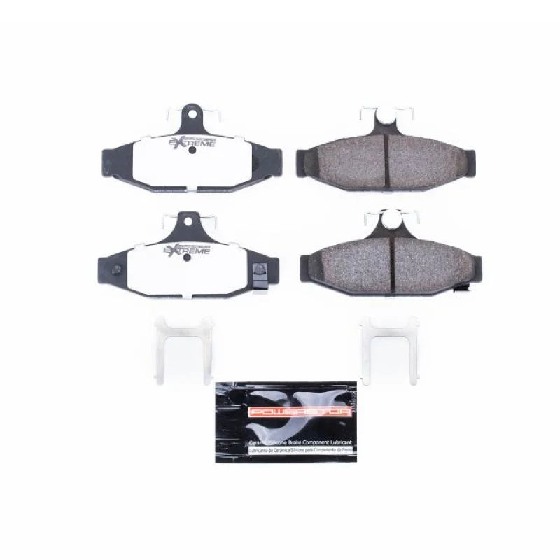 Power Stop Rear Z26 Extreme Street Brake Pads w/Hardware fits 1987-1993 Chevrolet Camaro / 1987 Chevrolet Camaro LT / 1987...