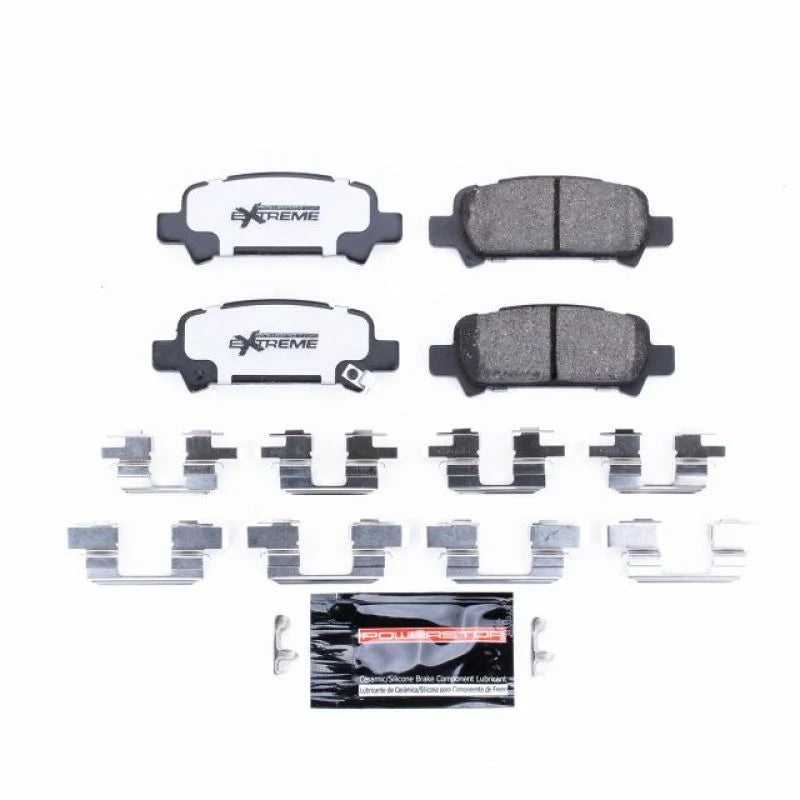 Power Stop Rear Z26 Extreme Street Brake Pads w/Hardware fits 2003-2006 Subaru Baja / 1998-2003 Subaru Forester / 2000-200...