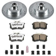 Load image into Gallery viewer, Power Stop Rear Z26 Street Warrior Brake Kit fits 1990-1992 1995-1997 Volkswagen Corrado / Passat - Main Product View