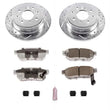 Load image into Gallery viewer, Power Stop Rear Z26 Street Warrior Brake Kit fits 1990-2001 Acura Integra / 1989 Honda Accord / 1989-1991 Honda CRX / 1992...