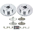 Load image into Gallery viewer, Power Stop Rear Z26 Street Warrior Brake Kit fits 1993 Ford Mustang SVT Cobra / 1987-1988 Ford Thunderbird Turbo / 1987-19...