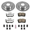 Load image into Gallery viewer, Power Stop Rear Z26 Street Warrior Brake Kit fits 1999-2005 Volkswagen Passat - Main Product View
